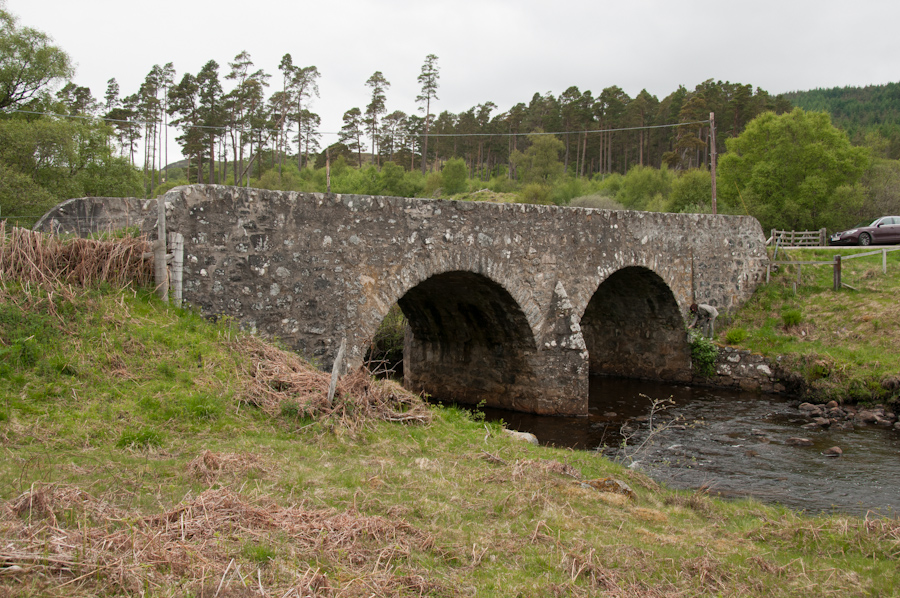 Dalreavoch Bridge over River Brora